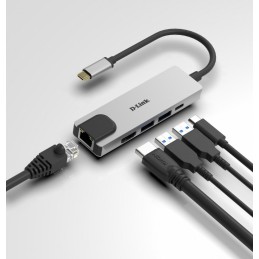 D-Link DUB-M520 HUB USB-C...
